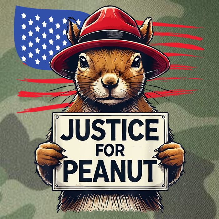 Justice For Peanut The Squirrel Legacy Tie Dye Trucker Hat