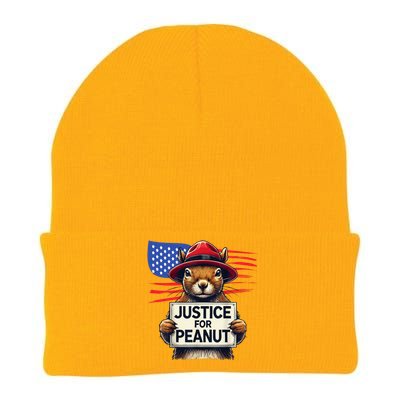 Justice For Peanut The Squirrel Knit Cap Winter Beanie