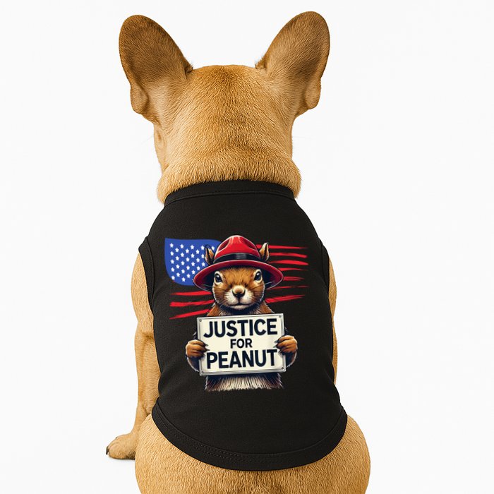 Justice For Peanut The Squirrel Doggie Tank
