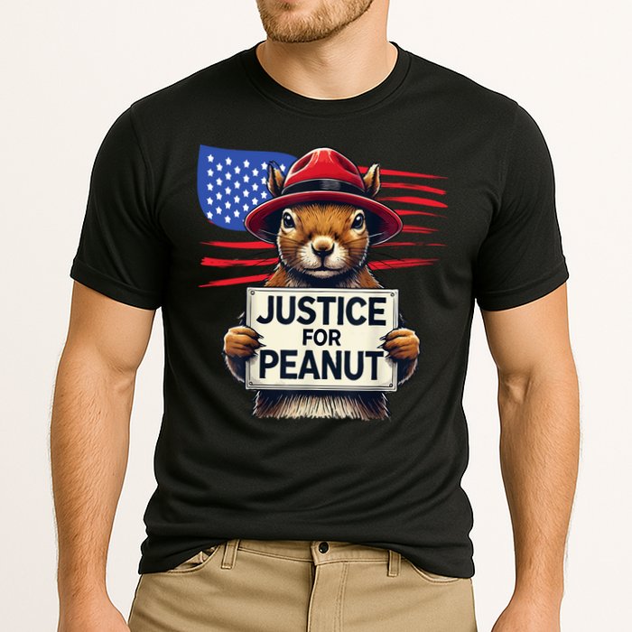 Justice For Peanut The Squirrel Performance Shirt