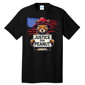 Justice For Peanut The Squirrel Tall T-Shirt