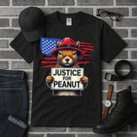 Justice For Peanut The Squirrel Tall T-Shirt