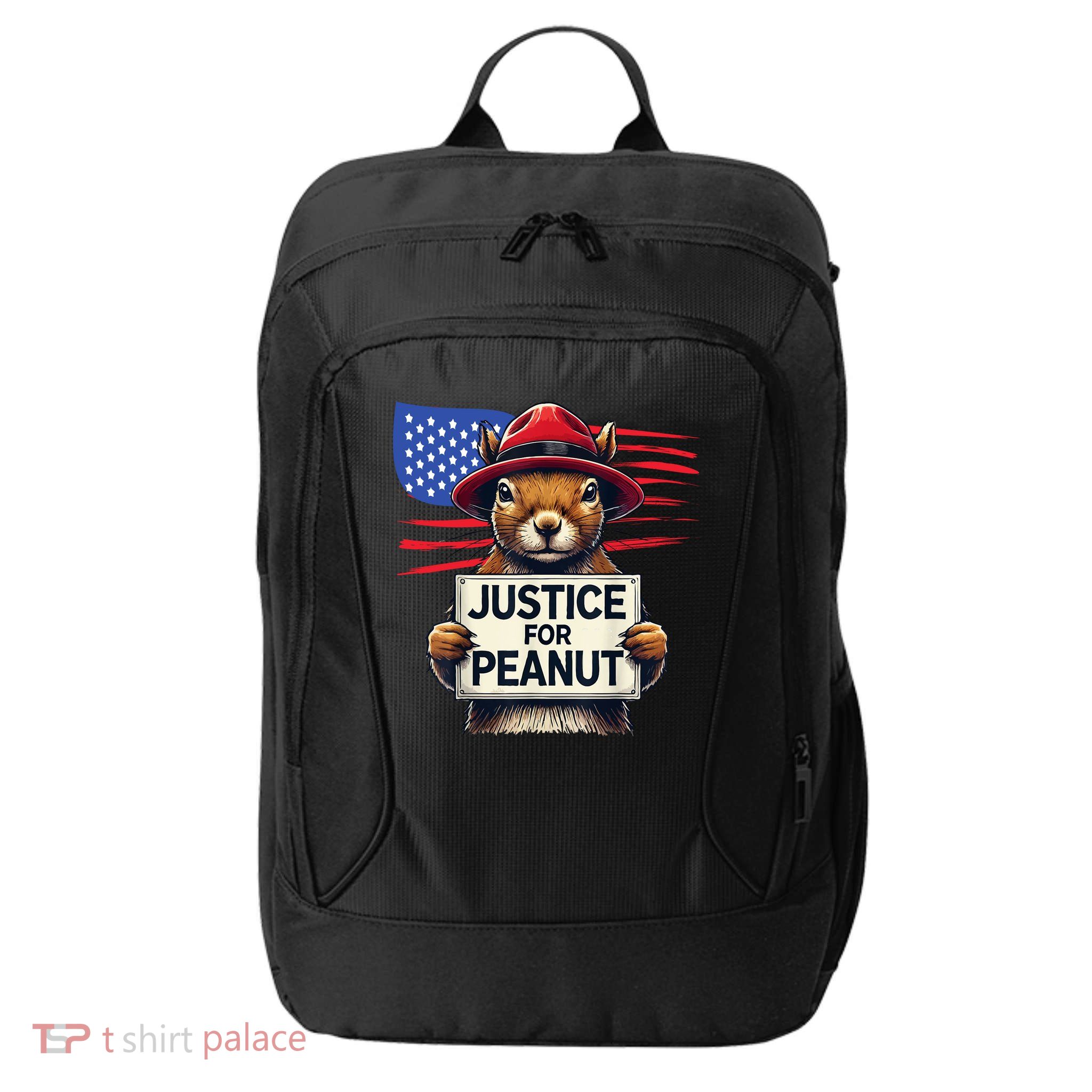 Justice For Peanut The Squirrel City Backpack