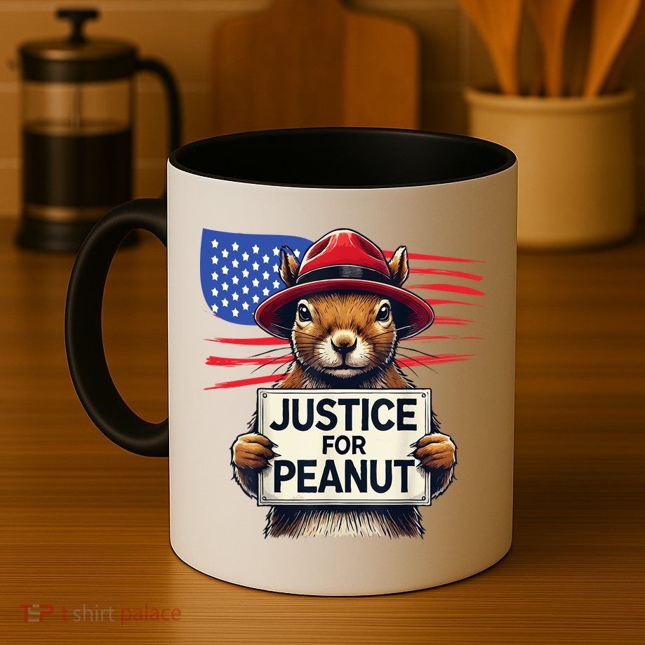 Justice For Peanut The Squirrel Mug