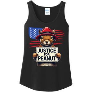 Justice For Peanut The Squirrel Ladies Essential Tank