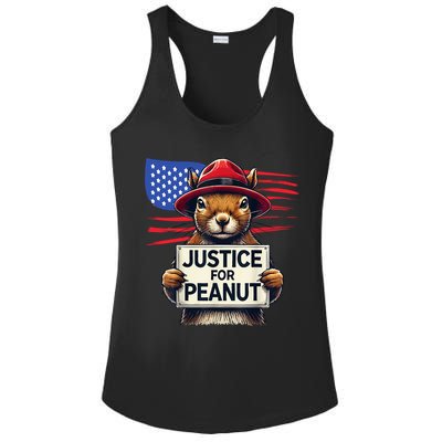 Justice For Peanut The Squirrel Ladies PosiCharge Competitor Racerback Tank