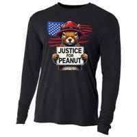 Justice For Peanut The Squirrel Cooling Performance Long Sleeve Crew