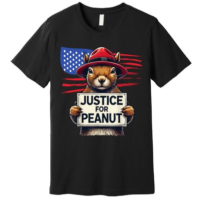 Justice For Peanut The Squirrel Premium T-Shirt