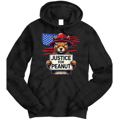 Justice For Peanut The Squirrel Tie Dye Hoodie