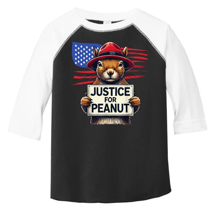 Justice For Peanut The Squirrel Toddler Fine Jersey T-Shirt