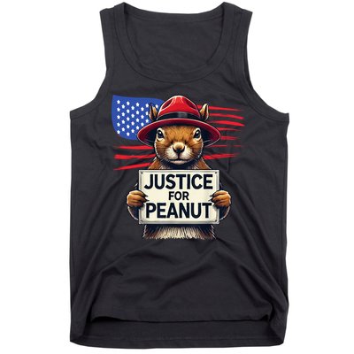 Justice For Peanut The Squirrel Tank Top