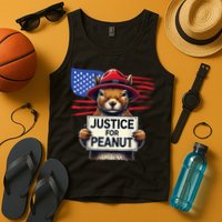 Justice For Peanut The Squirrel Tank Top