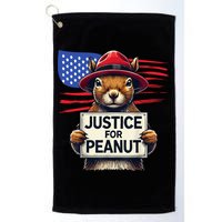 Justice For Peanut The Squirrel Golf Towel