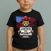 Justice For Peanut The Squirrel Toddler T-Shirt