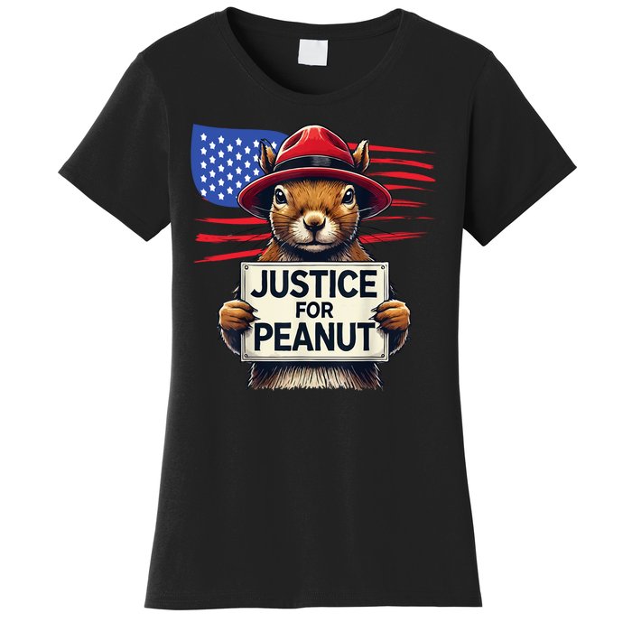 Justice For Peanut The Squirrel Women's T-Shirt