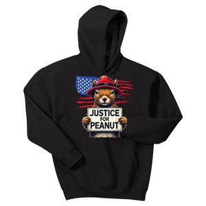 Justice For Peanut The Squirrel Kids Hoodie