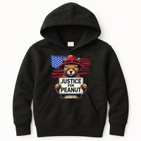 Justice For Peanut The Squirrel Kids Hoodie