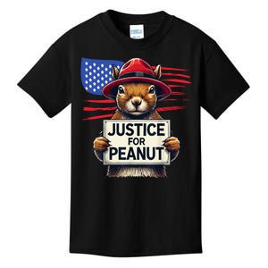 Justice For Peanut The Squirrel Kids T-Shirt