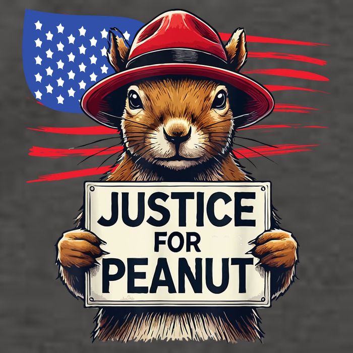 Justice For Peanut The Squirrel Vector Backpack