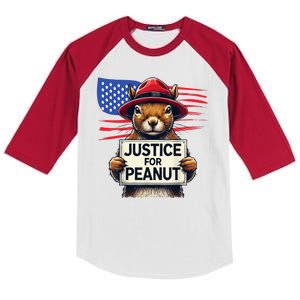 Justice For Peanut The Squirrel Kids Colorblock Raglan Jersey