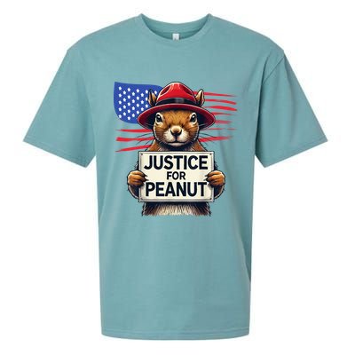 Justice For Peanut The Squirrel Sueded Cloud Jersey T-Shirt