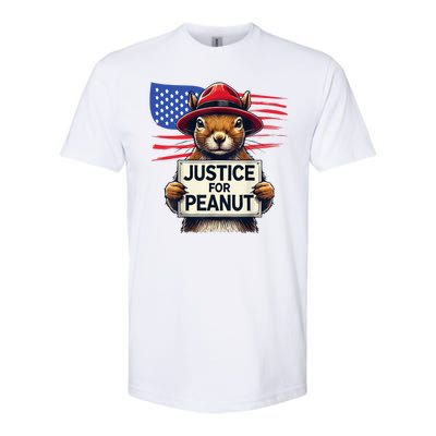 Justice For Peanut The Squirrel Softstyle CVC T-Shirt