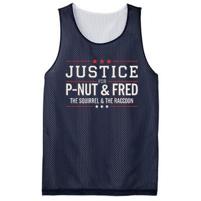 Justice For Peanut The Squirrel & Fred The Raccoon Mesh Reversible Basketball Jersey Tank