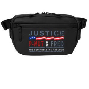 Justice For Pnut And Fred The Squirrel And Peanut Justice Crossbody Pack