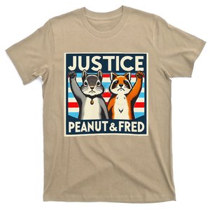 Justice For Peanut And Fred Peanut Squirrel Fred Raccoon T-Shirt