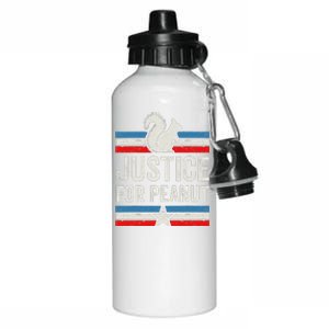 Justice For Peanut The Squirrels Aluminum Water Bottle