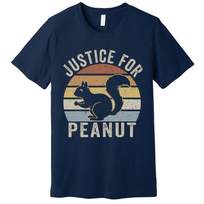 Justice For Peanut The Squirrel The Squirrel Pnut Premium T-Shirt