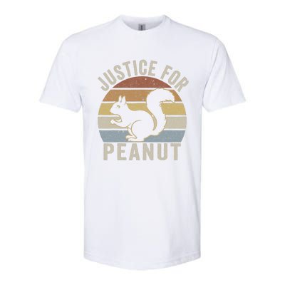 Justice For Peanut The Squirrel The Squirrel Pnut Softstyle CVC T-Shirt