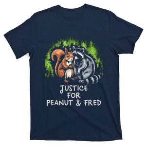 Justice For Peanut The Squirrel And Fred The Raccoon T-Shirt