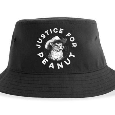 Justice For Peanut The Squirrel Peanut Squirrel Hoodie Sustainable Bucket Hat