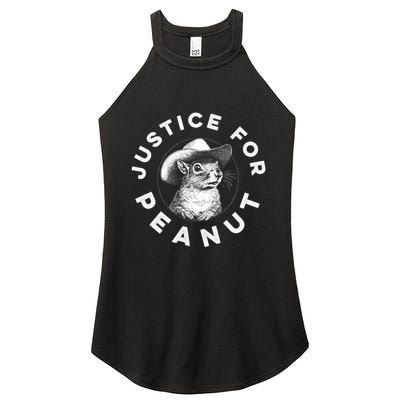 Justice For Peanut The Squirrel Peanut Squirrel Hoodie Women's Perfect Tri Rocker Tank