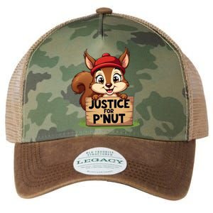 Justice For P Nut Funny Squirrel Legacy Tie Dye Trucker Hat