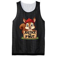 Justice For P Nut Funny Squirrel Mesh Reversible Basketball Jersey Tank