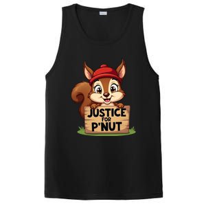 Justice For P Nut Funny Squirrel PosiCharge Competitor Tank