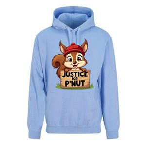 Justice For P Nut Funny Squirrel Unisex Surf Hoodie