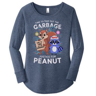 Justice For Peanut And Fred! Women's Perfect Tri Tunic Long Sleeve Shirt