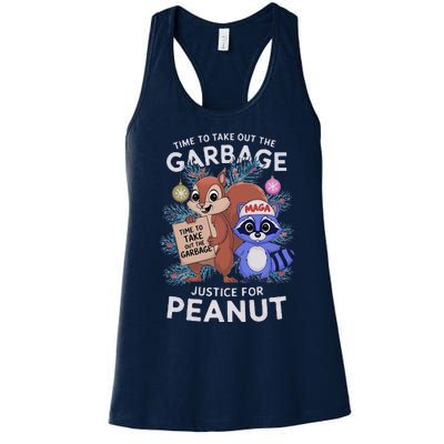 Justice For Peanut And Fred! Women's Racerback Tank