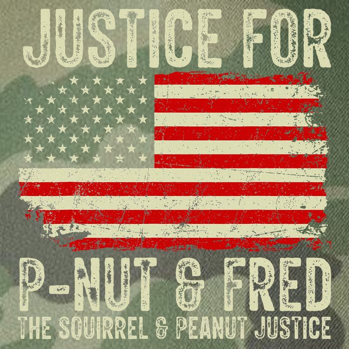 Justice For P Nut And Fred The Squirrel And Peanut Justice Legacy Tie Dye Trucker Hat