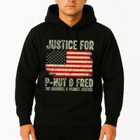 Justice For P Nut And Fred The Squirrel And Peanut Justice Hoodie