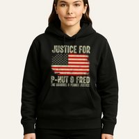 Justice For P Nut And Fred The Squirrel And Peanut Justice Hoodie