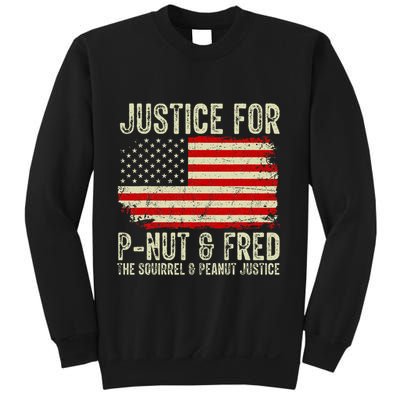 Justice For P Nut And Fred The Squirrel And Peanut Justice Sweatshirt