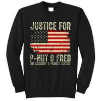 Justice For P Nut And Fred The Squirrel And Peanut Justice Sweatshirt