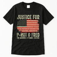 Justice For P Nut And Fred The Squirrel And Peanut Justice Tall T-Shirt