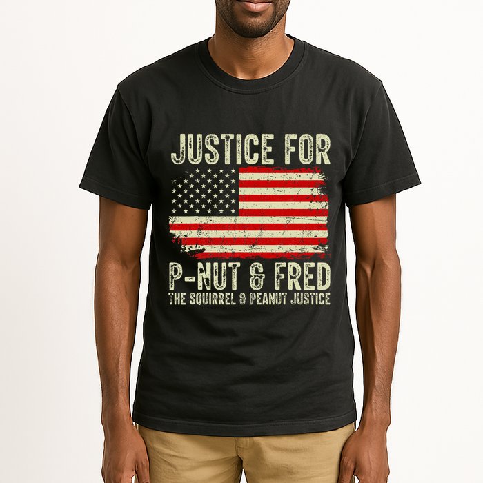 Justice For P Nut And Fred The Squirrel And Peanut Justice Tall T-Shirt