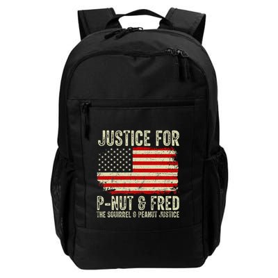 Justice For P Nut And Fred The Squirrel And Peanut Justice Backpack