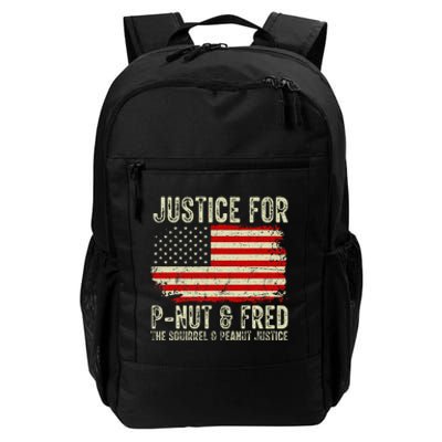 Justice For P Nut And Fred The Squirrel And Peanut Justice Daily Commute Backpack